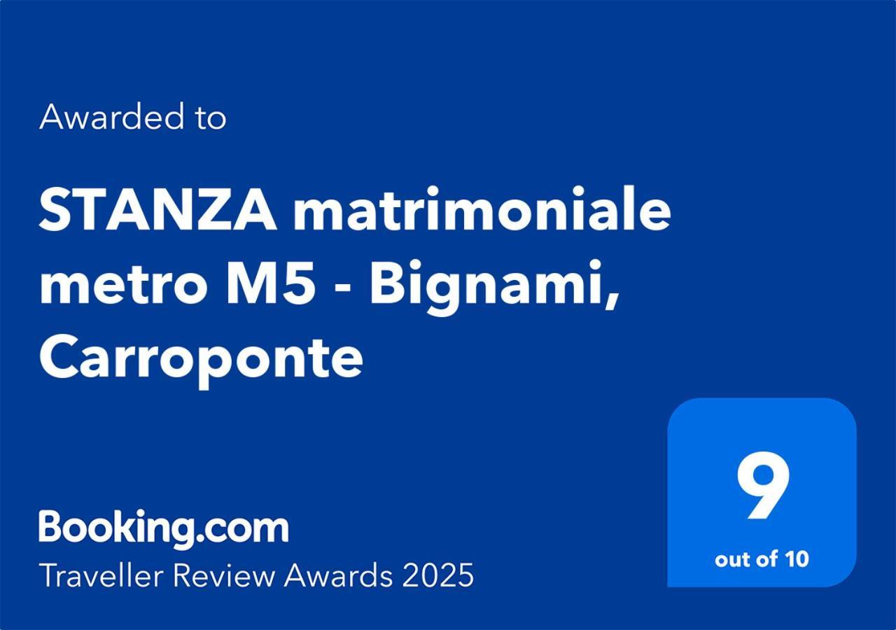 Appartement Stanza Matrimoniale Metro M5 - Bignami, Carroponte à Sesto San Giovanni Extérieur photo